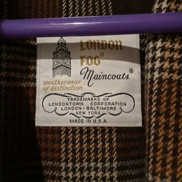 London fog trench coat - Picture 3 of 8